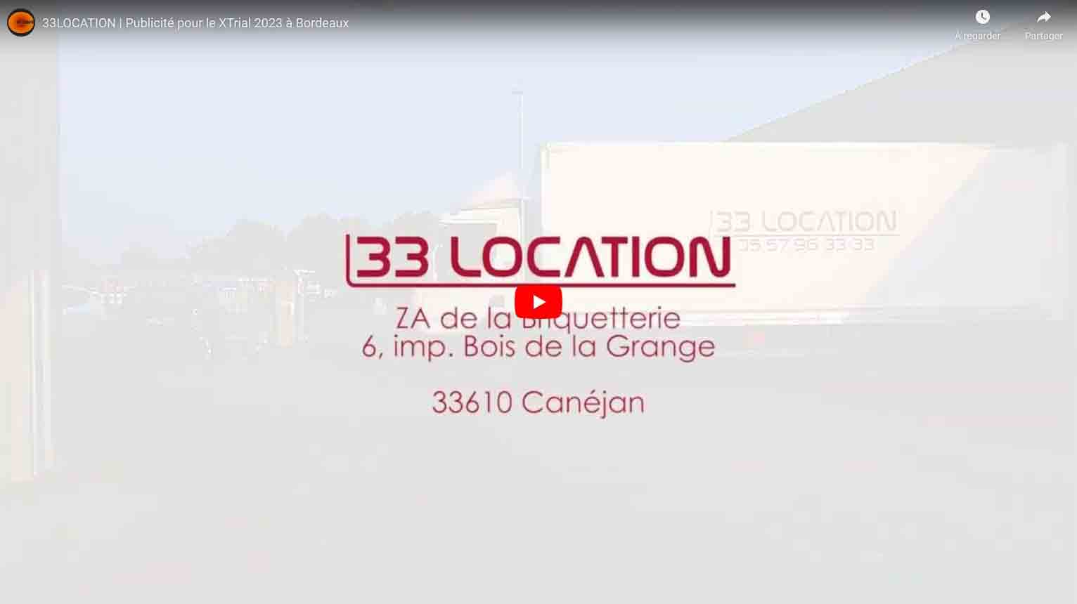 vidéo 33 Location